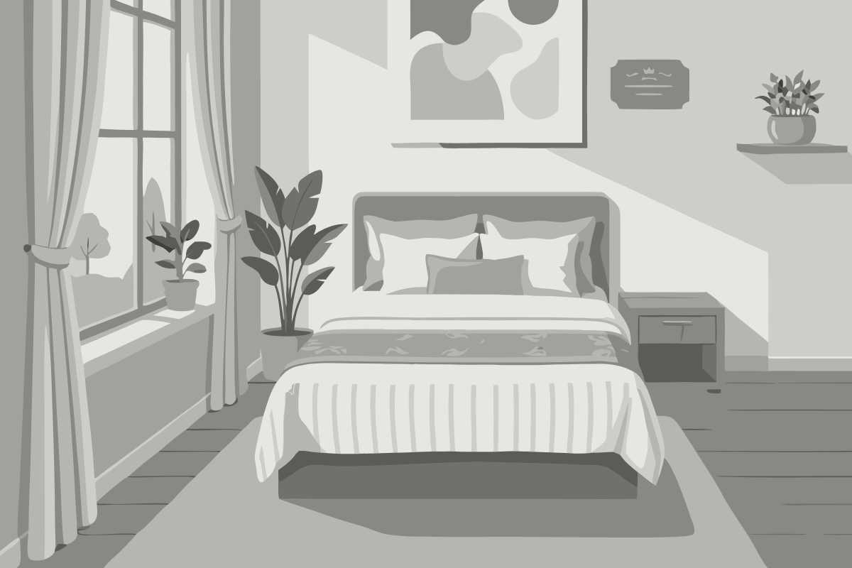 Habitación Doble con cama supletoria y baño privado